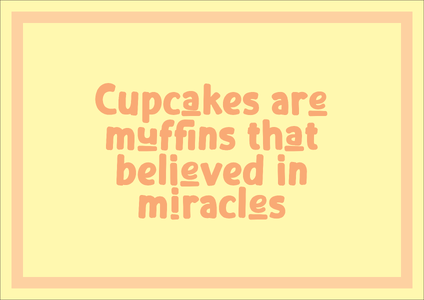 Muffin font